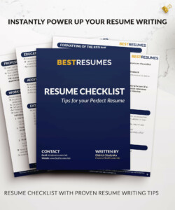 Simple Resume Template Word Resume Checklist Connor