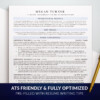 Modern Resume Templates ATS Word & Mac Pages ATS Friendly Fully Optimized Megan