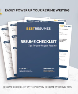ATS Friendly Resume Template Google Docs Helpful Resume Checklist Isabella White