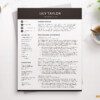 Professional-Two-Column-Resume-Template-1-Page-Lily-Taylor