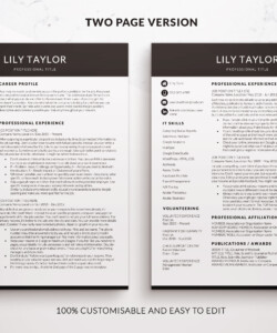 Professional-Two-Column-Resume-Template-2-Page-Lily-Taylor